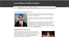 Desktop Screenshot of insleelaw.com