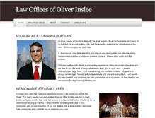 Tablet Screenshot of insleelaw.com